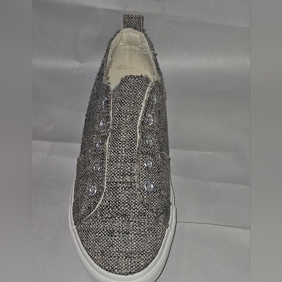 Corkys Shoes - NWT-Corky's Brown Tweed, Bright Pink Sole Shoe, Corky's Label